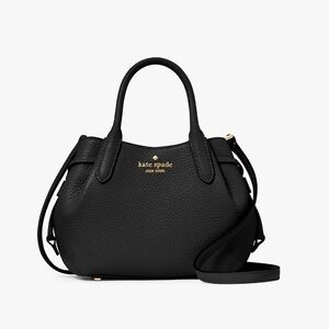 KATE SPADE DUMPLING MINI SATCHEL CROSSBODY NWT IN BLACK